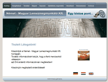 Tablet Screenshot of lemezmegmunkalo.hu